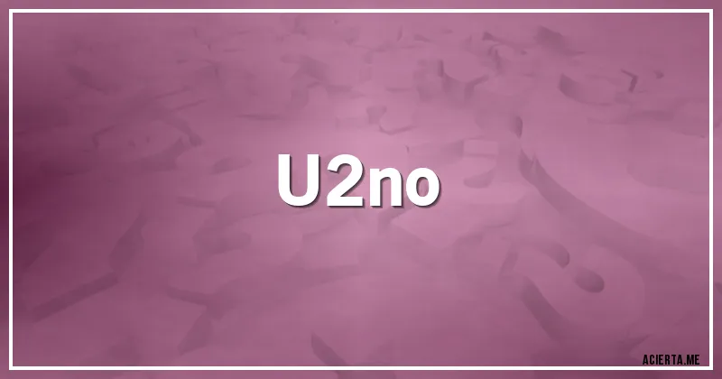 Acertijos - U2no